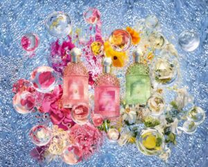 ゲラン“半透明”の香りのパール弾ける「アクア アレゴリア」春フレグランス、ローズなど3種の香り